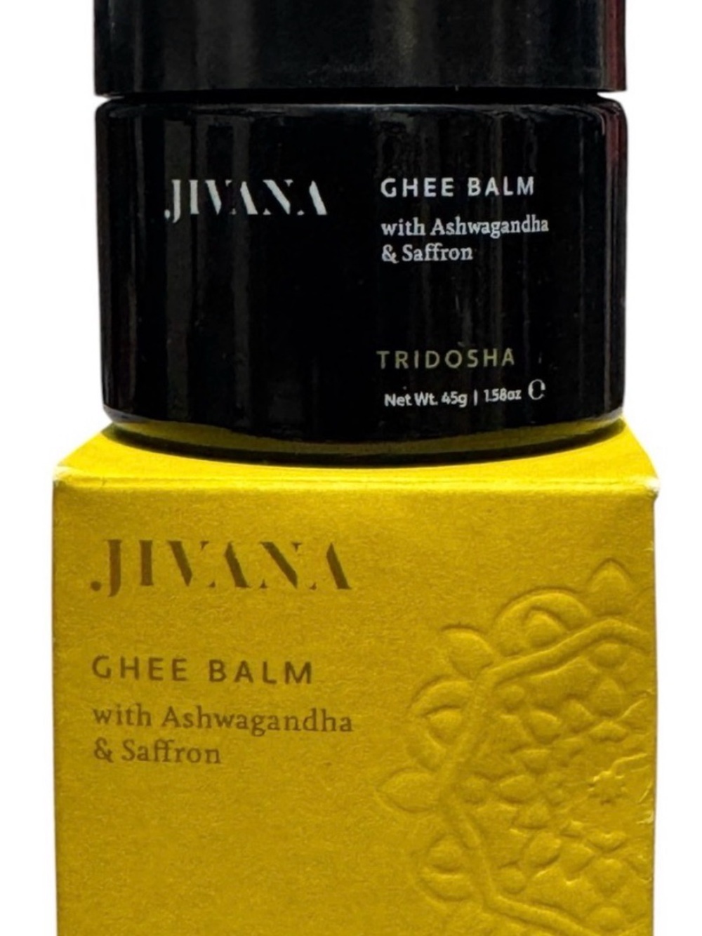 Jivana Ghee Balm with Ashwagandha & Saffron — (303)